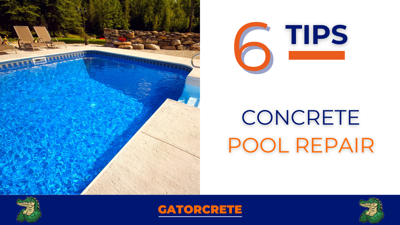 pool concrete repair