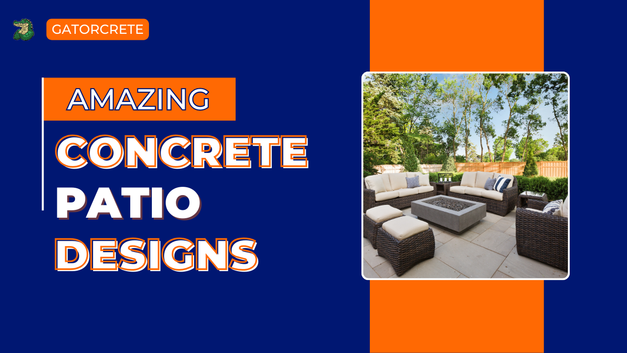 Concrete Patio Design Ideas